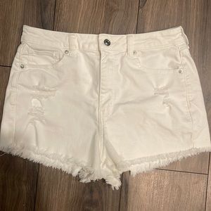 American Eagle Outfitters White Jean Shorts Sz.8